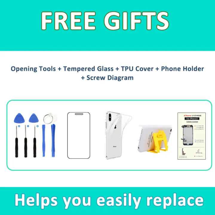 LCD%20Display%20for%20%20iPhone%205%205S%20SE%202016%205SE%20Screen%20Full%20Set%20Replacement%20Complete%20Touch%20Digitizer%20Assembly+Camera+Home%20Button%20-%20Image%206