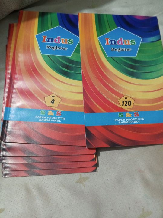 Indus Register-English,Urdu & Math's- (3 In 1) | Daraz.pk