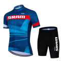 2026 SRAM Cycling Jersey Set Summer Cycling Clothing MTB Bike Clothes Uniform Maillot Ropa Ciclismo Man Cycling Bicycle Suit. 