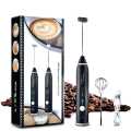 Electric Rechargeable Handheld Coffee Mixer - Perfectly Blend Your Brews With Ease.