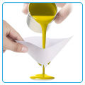 Plastic Paper Filter Oil Leakage Paper Disposable Paper Filter Spray Paint Filter Pure Filter Funnel White Thickened Filter. 