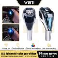LED Crystal Sensor Touch 7 Colors Gear Knob Toyota Honda Nissan. 