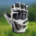 Half Finger Men's Gloves Outdoor F Protective Gloves Sports Wear resistant Motorcycle Bicycle Gloves.