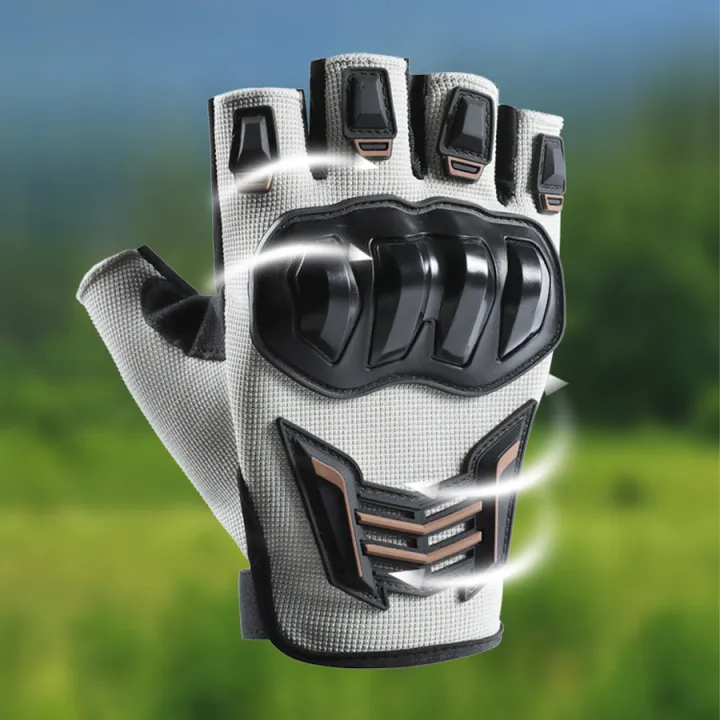 Half%20Finger%20Men's%20Gloves%20Outdoor%20F%20Protective%20Gloves%20Sports%20Wear%20resistant%20Motorcycle%20Bicycle%20Gloves%20-%20Image%203