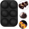 Semi Sphere Silicone Baking Mold for Baking 3D Bakeware Chocolate Half Ball Sphere Mold Cupcake Pan Cake DIY Muffin Kitchen Tool. 