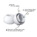 Eartips For Airpods Pro 1/2 Ear Pads Silicone Case Pressure Relief Hole Ear Caps Cushion Eartips Buds Earphone Air Pods Pro.