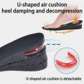 1Pair Height Increase Insole for Feet 3cm 5cm 7cm 9cm Variable Height Shoes Insoles Men Women Air Shock Absorbing Shoe Pads. 