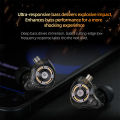 KZ Gale in Ear Earphone HIFI Bass Gaming Dynamic Headset 2PIN Detachable Cable. 