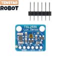 TSL2591 IIC I2C Light Sensor Breakout Module High Dynamic Range LUX Digital Sensor TSL25911FN 3.3V 5V Diy Electronic. 