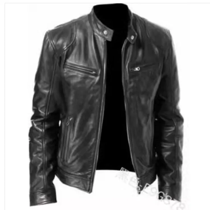 2023%20Fashion%20Mens%20Leather%20Jacket%20Slim%20Fit%20Stand%20Collar%20PU%20Jacket%20Male%20Anti-wind%20Motorcycle%20Lapel%20Diagonal%20Zipper%20Jackets%20Men%20-%20Image%206
