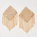 1 Pair Metal Nipple Stickers Women Chain Edge Tassel Breast Bra Nipple Cover Self Adhesive Heart Shape Bra Nipple Pasties.