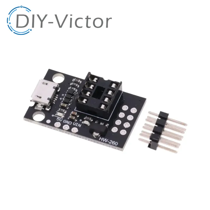 ATtiny13A%20/%20ATtiny25%20/%20ATtiny45%20/%20ATtiny85%20Pluggable%20ATTINY%20Development%20Programming%20Bare%20Board%20-%20Image%204