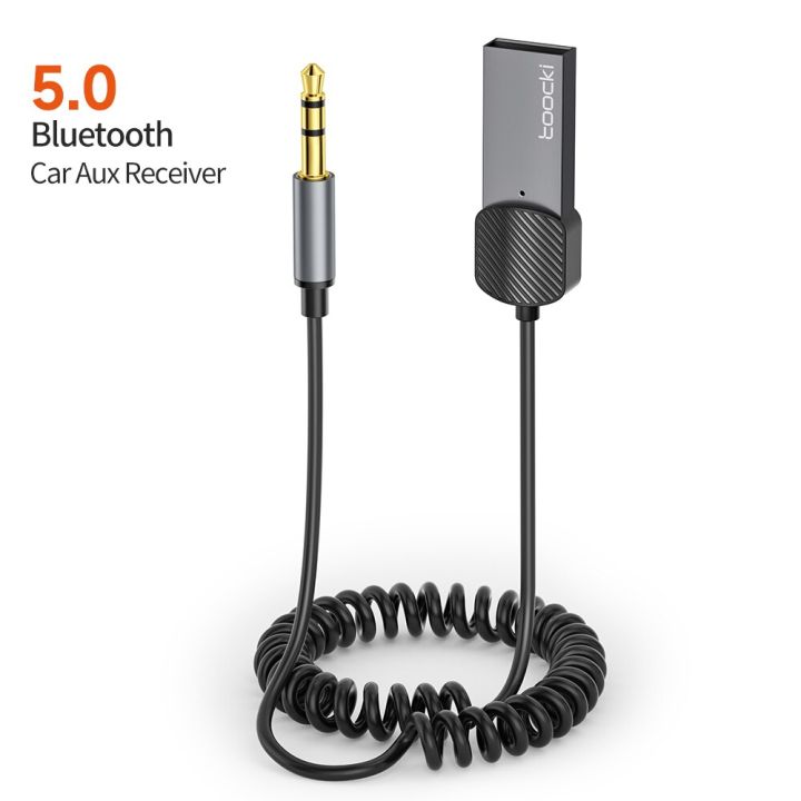 Toocki%20AUX%20Bluetooth%20Car%20Adapter%20Dongle%20Cable%20For%20Car%20Tablet%20Bluetooth%20Receiver%205%20USB%20to%203.5mm%20Jack%20Speaker%20Audio%20Music%20Receiver%20-%20Image%207