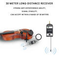 Wireless Violin Microphone UHF Wireless Musical Instrument Microphone System for Violin Audio Transmission Music Record. 