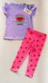 3 years to 12 years baby girls summer t shirt set. 