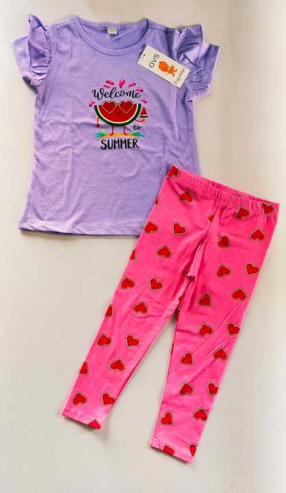 3%20years%20to%2012%20years%20baby%20girls%20summer%20t%20shirt%20set%20-%20Image%202