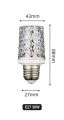 LED corn light bulbs E27 E14 30W 40W AC 220V 240V 5730 SMD LED crystal lamp 360 Beam Angle Replace Halogen Chandelier light.