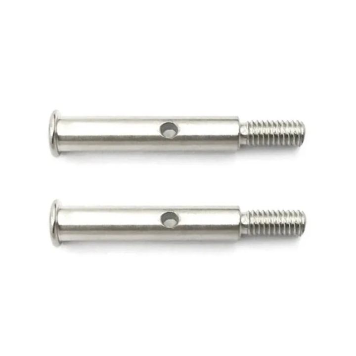 Metal Front Axle Shaft Front Axle Spindles for 1/10 Traxxas Slash 2WD VXL Stampede Rustler 2WD F-150 Upgrade Parts