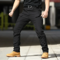 Men's Spring Autumn City Cargo Elastic Pants Trekking Hiking Camping Climbing Running Sports Cycling Work Outdoor Trousers. 