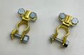 2 Pcs Brass Battery Terminal Clamps 100% pure brass Terminals For batteries, Best price in Pakistan. 