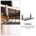 K cable tray organizer, under table cable management, suitable for working computer table, home and office, new installation free under wire table rack.. 