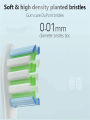 Toothbrush Heads for Oclean Air 2/One/SE X/X PRO/Z1/F1 Electric Tooth Brush Replacement Soft DuPont Bristle Nozzles 1/4/10/20PCS. 