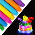 pack of 6 pec
Flexible pipe toys with light
Entertains kids from house
best quality. 