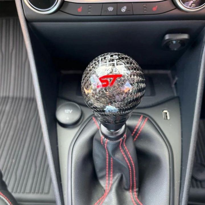 YBMY New 6 Speed Racing ST Carbon Fiber Gear Shift Knob