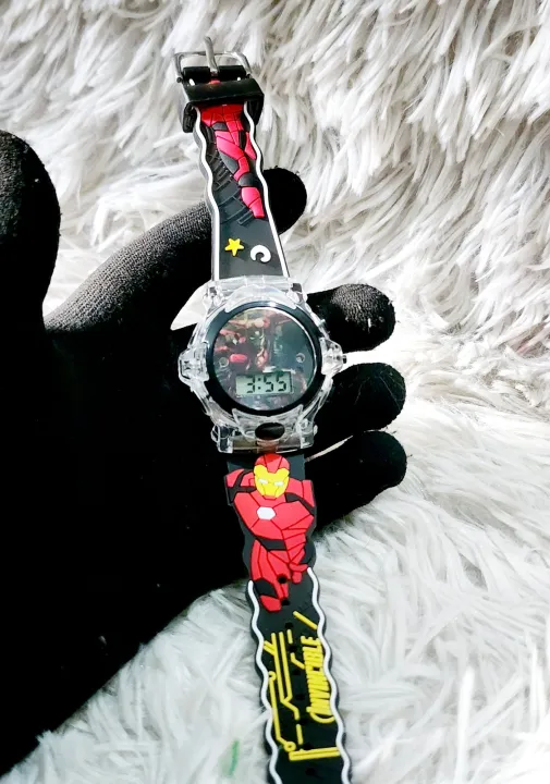 Iron%20Man%20Lighting%20Musical%20%20Colourful%20fun%20Watch%20%20for%20kids%20-%20Image%204
