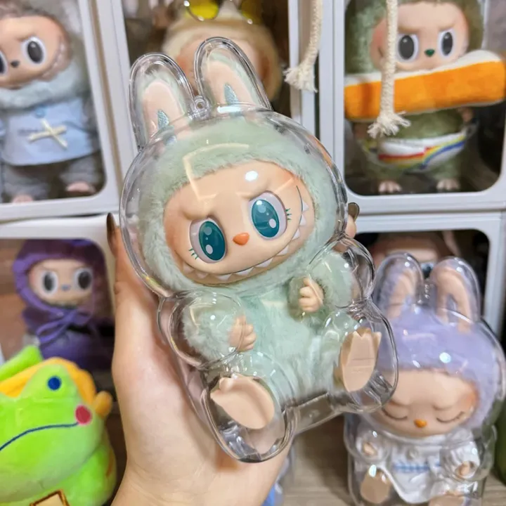 17cm%20Labubu%20Chess%20Adventure%20Valentine'S%20Day%20King%20And%20Queen%20High%20Definition%20Transparent%20Protective%20Case%20Dust%20Mask%20Labubu%20Storage%20-%20Image%202