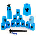 Speed Stacks | SENGSO Official Sport Stacking Set, 12 Cups Speed Stacking Cups | ABS Materials, Low Friction for Competition. 