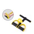 4 Tube Elastic Pull Rope Abdominal Ankle Pedal Home Gym Sport Training Fitness Equipment. 
