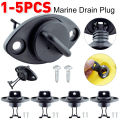 1-10PC Marine Drain Plug Boat Marine Yacht Raft Drain Hole Bung Plug Garboard Drain Plug Sealing Plugs Boat Hardware Accessories. 