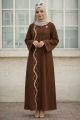 Embroidery Rope Borkha For Women - Original Dubai Cherry Fabric Borkha. 