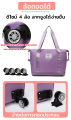 Universal wheels special capacity wet and dry separation bag large capacity portable double roller for men and women. 