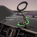 Strong Magnetic Cell Phone Holder Car 360° Swivel Adjustable Back Sticker Holder Magsafe for IPhone 15 Universal.