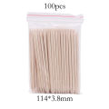 3 Different Sizes Orange Wood Sticks for Cuticle Pusher Cuticle Remove Tool Manicure Pedicure Care 10/50/100Pieces/Set for Nails. 