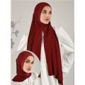 Instant Hijab Scarf for Women Muslim Easy To Wear Jersey Head Scarf Wrap Thin Breathable Soft Sunscreen Pullover Head Wrap. 