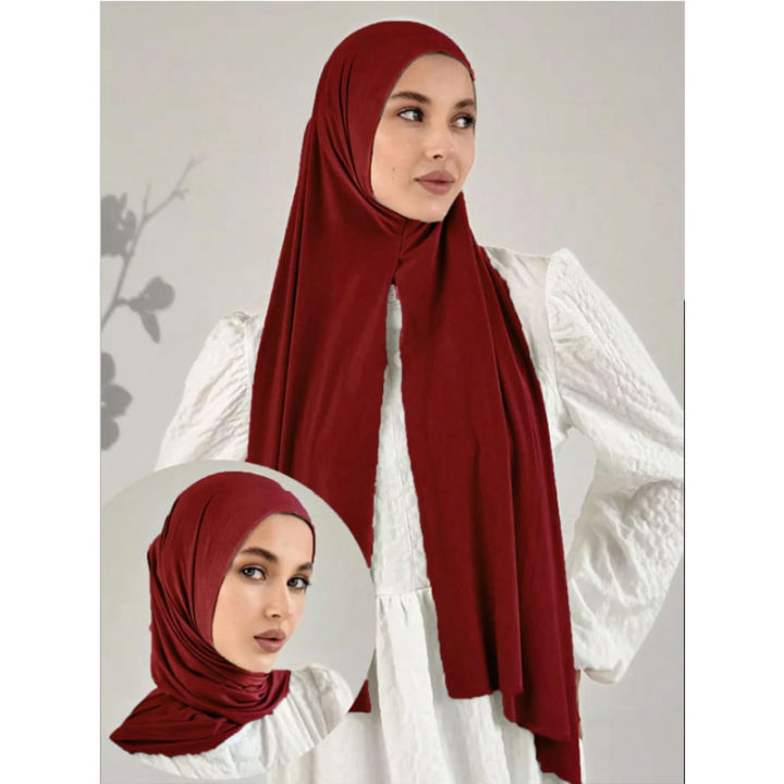 Instant%20Hijab%20Scarf%20for%20Women%20Muslim%20Easy%20To%20Wear%20Jersey%20Head%20Scarf%20Wrap%20Thin%20Breathable%20Soft%20Sunscreen%20Pullover%20Head%20Wrap%20-%20Image%204