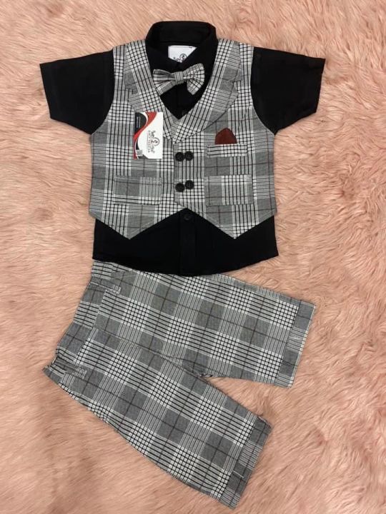 New%20demanding%20summer%20friendly%204%20pcs%20party%20dress%20set%20for%206%20month%20to%207%20years%20baby%20boys%20-%20Image%202