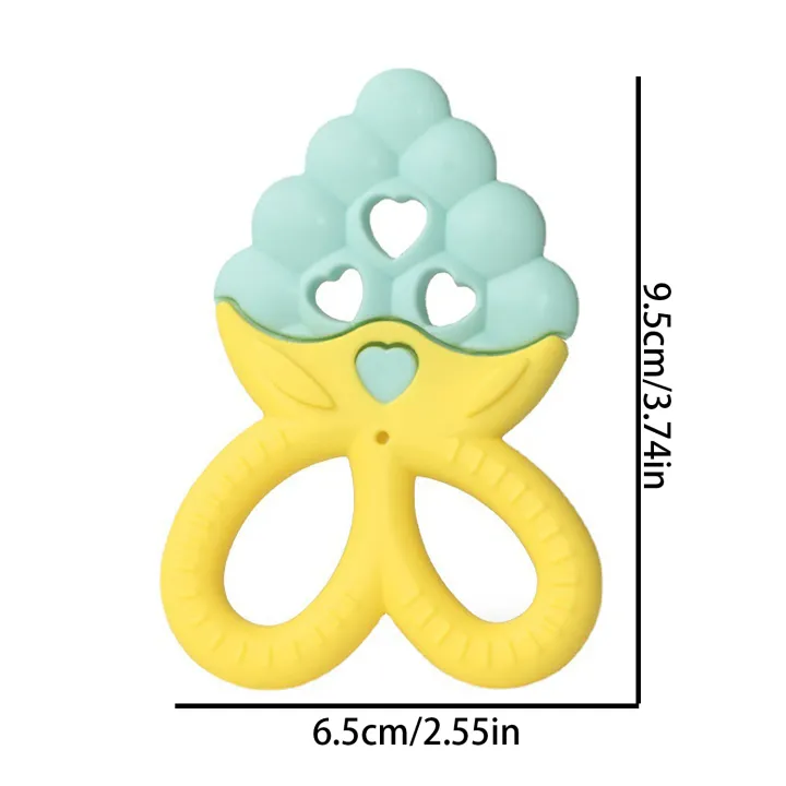 4pcs%20Fruit%20Gum%20Bite%20Le%20Mol%20Teeth%20Toy%20for%20Infants%20and%20Young%20Children%20Teething%20Hand%20Grip%20Training%20Mouth%20Desire%20Color%20Random%20-%20Image%202