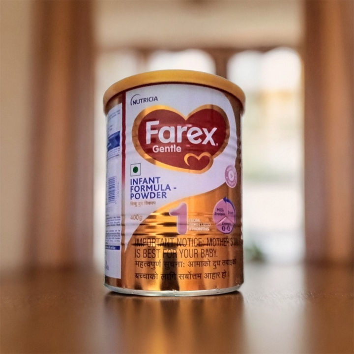 Farex Gentle Infant Formula (Stage 1) (400 g, Upto 6 Months)