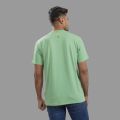 Green Crew Neck T Shirt Heat Seal. 