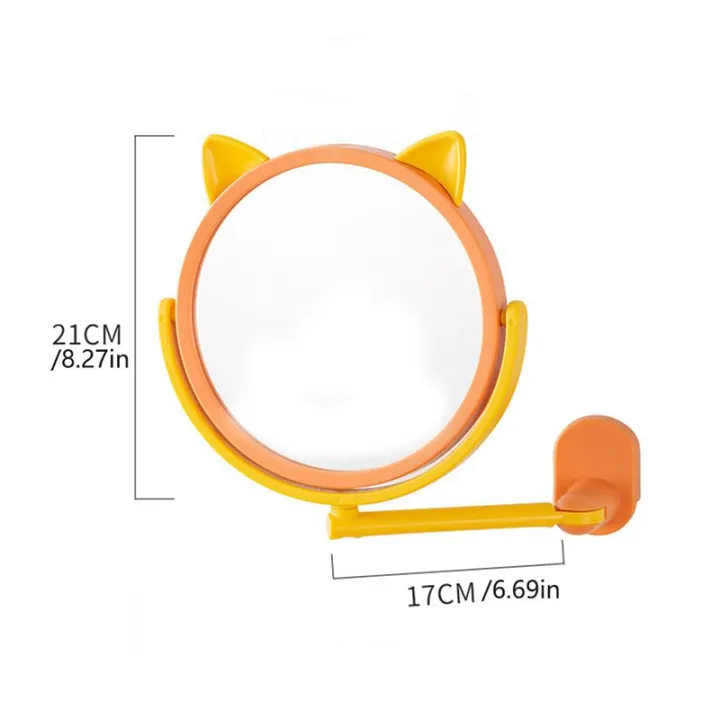 Wall%20Mounted%20Mirror%20Folding%20Arm%20Extend%20Bathroom%20Mirror%20Without%20Drill%20Cat%20Ear%20Single%20Side%20Cosmetic%20Makeup%20Mirror%20Space%20Saving%20-%20Image%206