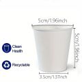 50/100PCS Disposable Small Paper Cups Thickened Durable Disposable Mini Paper Cups Coffee Candy Supermarket Tasting Party. 