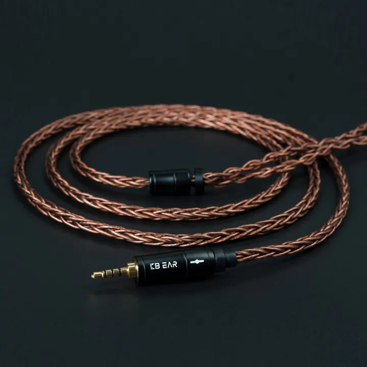 KBEAR%208%20Core%20Oxygen-free%20Copper%20Earphone%20Cable%20For%20Metal%202PIN/MMCX/QDC/TFZ%20Connector%20Use%20For%20KZ%20ZSN/ZSN%20PRO%20AS10%20BL-03%20Headphone%20-%20Image%205