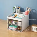 Small drawer-type pen container, home desk, glove compartment, desktop stationery, remote control storage box.Holiday gift. 