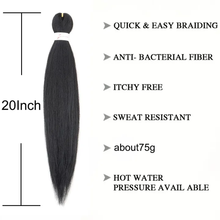 WIGSIN%2020Inch%20Synthetic%20Pre%20Stretched%20Yaki%20Ez%20Box%20Braiding%20Hair%20for%20Women%20Hair%20Extension%20-%20Image%203