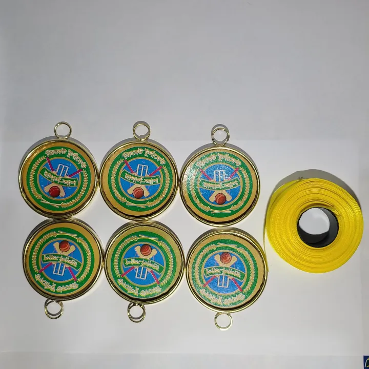 Cricket%20medals-24pcs%20(%20champion%20medals-12pcs%20&%20runners%20up%20medals-12pcs)%20with%20%20Ribbon%20-%20Image%203
