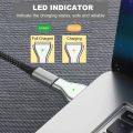 USB C to Magsafe2 PD Fast Charging Magnetic Connector Converter for MacBook Air/Pro 45W 60W 85W T Shape A1466 A1502 A1398 & More.